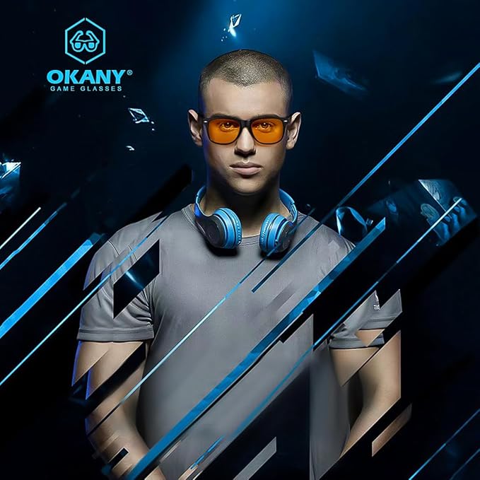 Okany Blue Light Blocking Glasses Gaming Computer Glasses Powerful Professional - Image 4