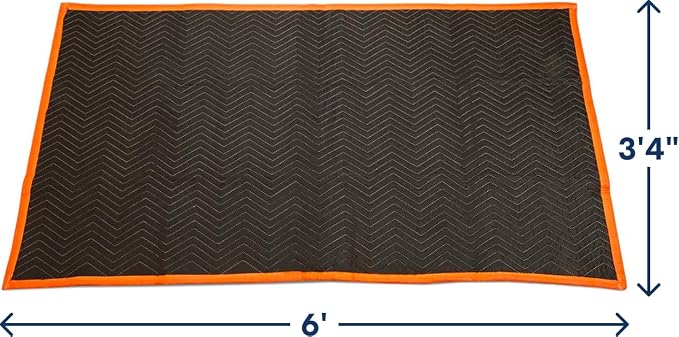 Simpli-Magic Heavy Duty Padded Moving Blankets 72" x 40" – 12 Pack – Packing - Image 5
