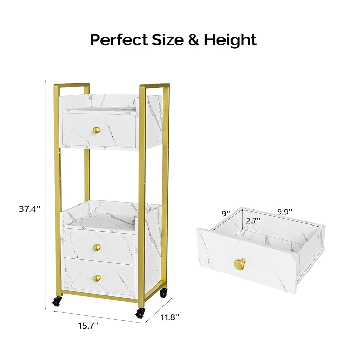 OmySalon Salon Trolley Cart - Image 7