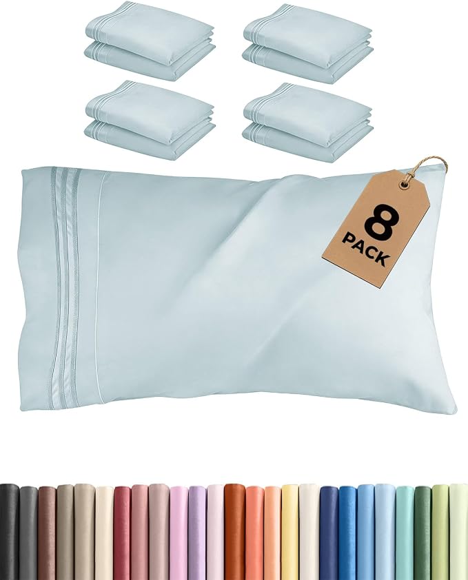 King Pillow Cases Set of 8 by CGKUnlimited