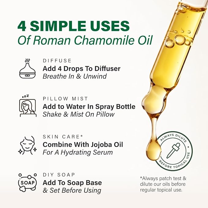 100% Pure Roman Chamomile Oil - Image 5