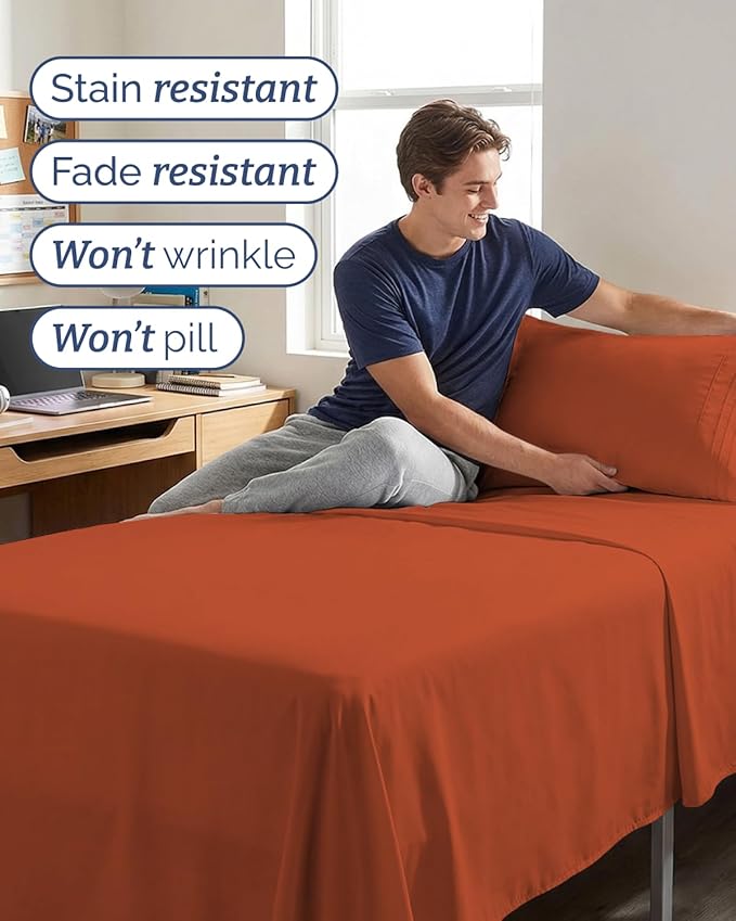 Twin XL 4 Piece Sheet Set - Image 5
