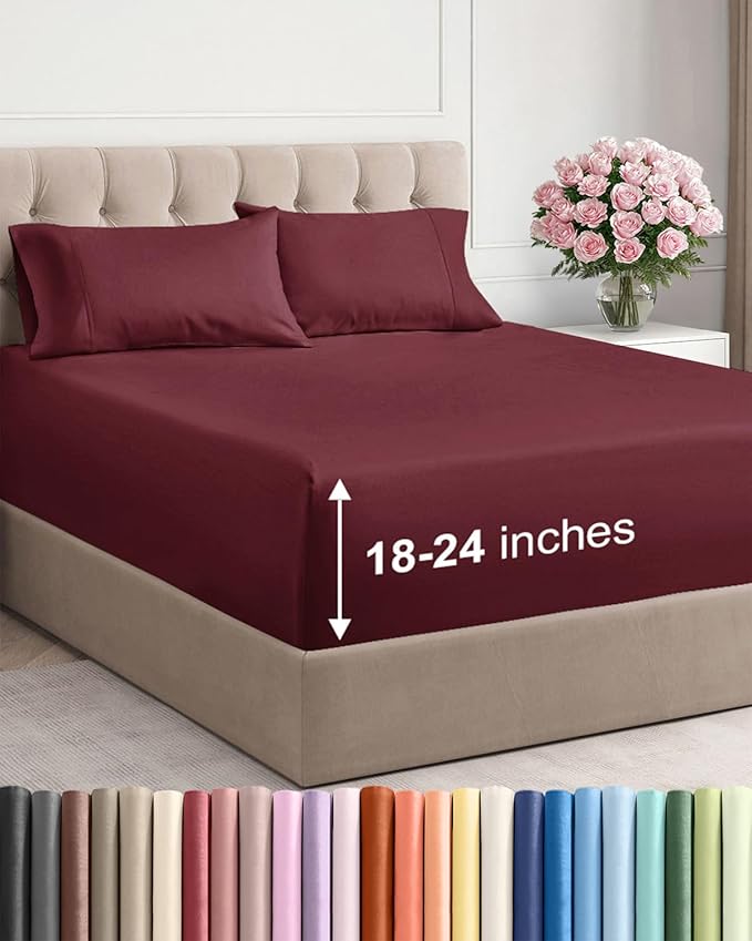 Extra Deep King Sheet Set by CGKUnlimited
