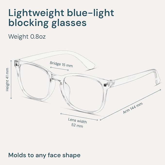 Gaoye Transparent, Scratch-Resistant & Comfort Fit - Image 4