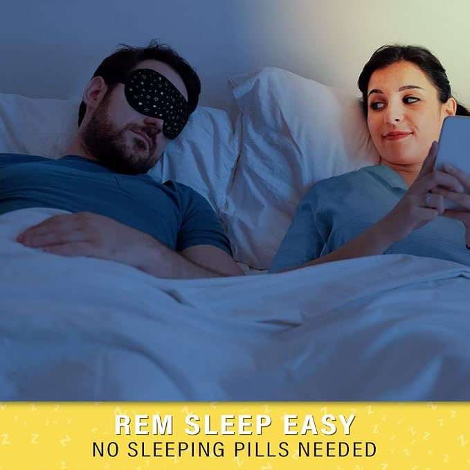 Silk Sleep Eye Mask for Men Women, Comfortable Super Soft Eye Mask - Image 6