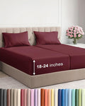 Extra Deep Split King Sheet Set by CGKUnlimited