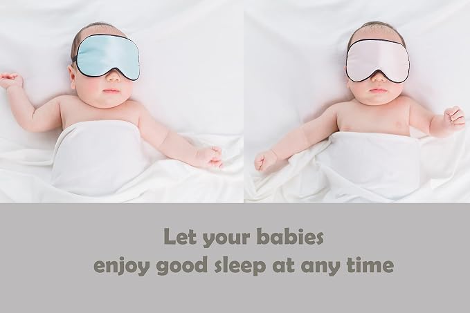 Mulberry Silk Sleep Mask with Adjustable Strap - Image 6