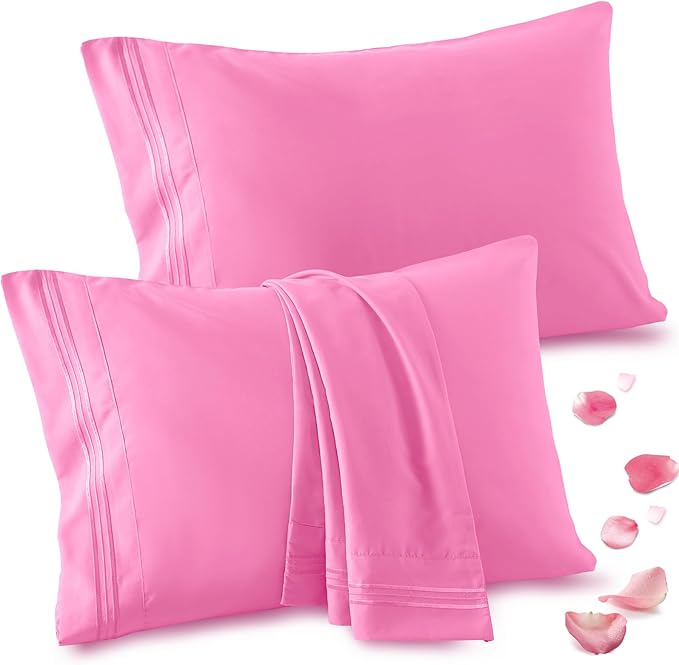 Vonty 2 Pack Standard Pillow Cases by CreateCozyLife