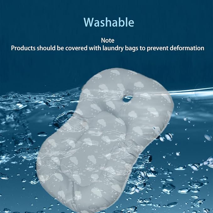 KAKIBLIN Baby Bath Mat, Baby Bath Cushion Soft Anti-Slip Pad 0-6 Month Toddler - Image 5