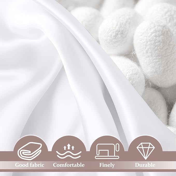 2 Pack 100% Pure Silk Pillowcase - Image 3