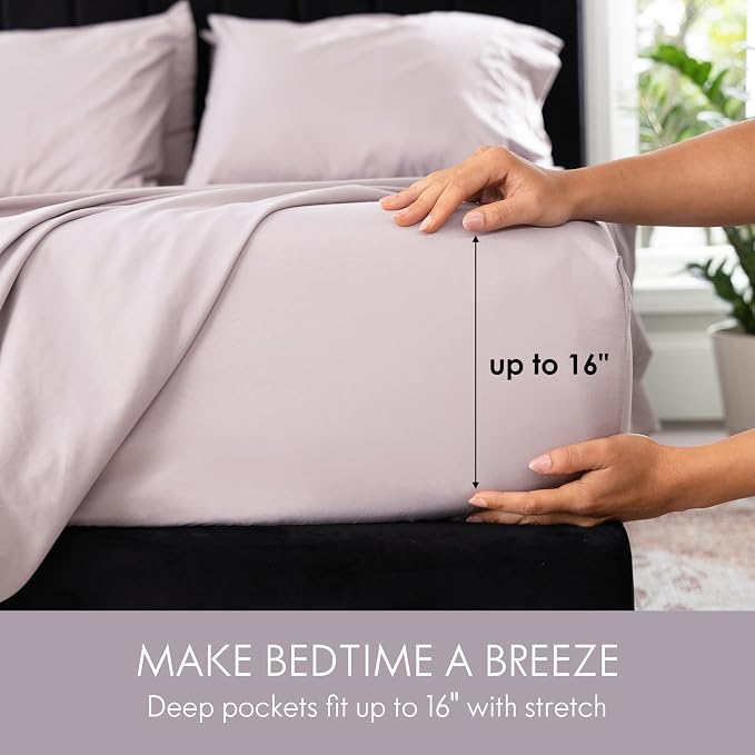 ClevaHome King Size Sheet Set - Image 2