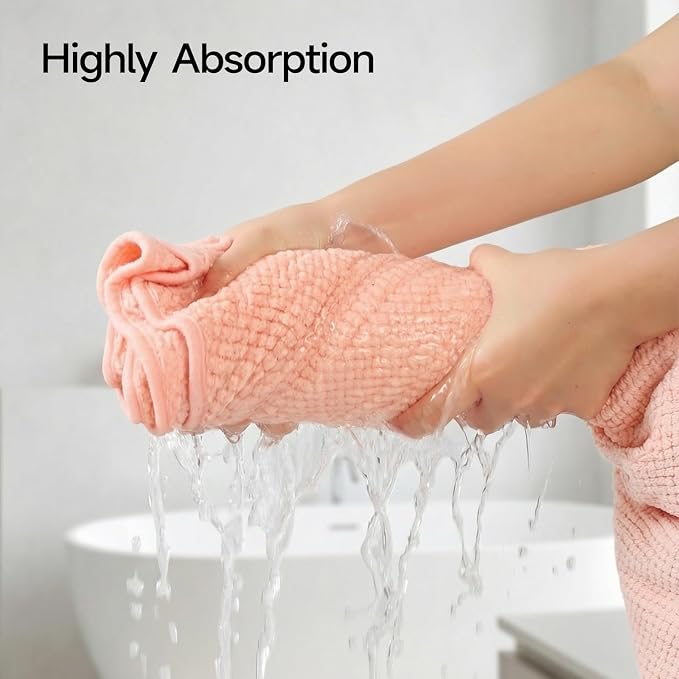REDKISS Pack of 2 Jumbo Bath Sheets, 40 x 80 Inches Microfiber Bath Towels - Image 5