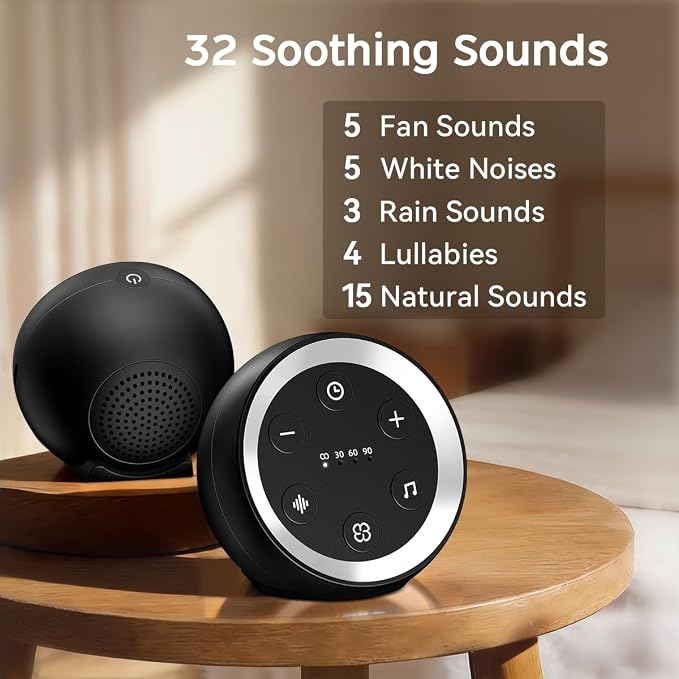 Small Sound Machine Battery Mini White Noise Machine - Image 2