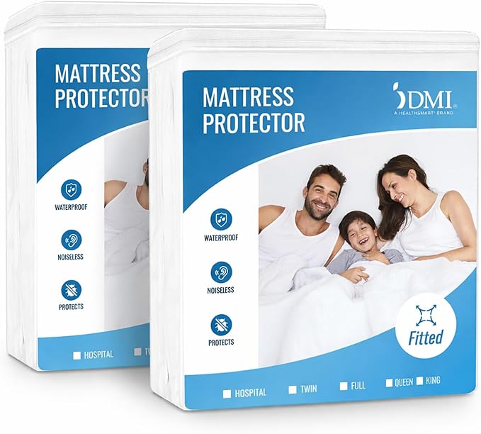 DMI Mattress Protector Twin 2 Pack by DMI