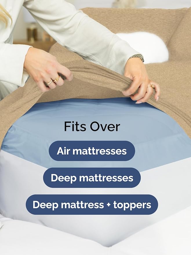 Extra Deep Split King Fitted Sheet - Image 6