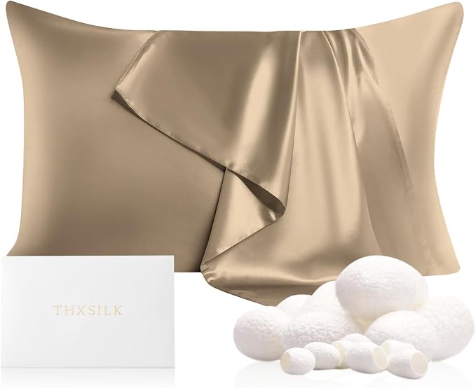 THXSILK 100% Mulberry Silk Pillowcase by THXSILK