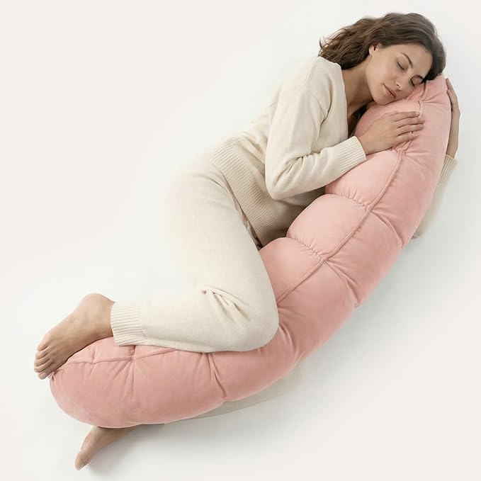 Peallow – Long Round Body Pillow by Ailuteie