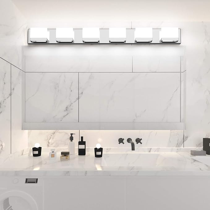 Tipace Modern 6 Lights LED Vanity Light - Image 7