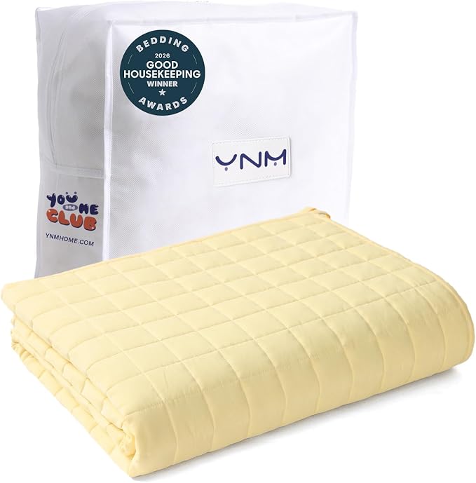 YnM 25lbs Weighted Blanket for Adults, Heavy Bed Throw Blanket by YNM