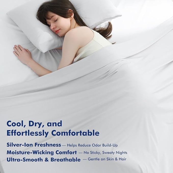 Elegear Cooling Blankets for Hot Sleeper King, Arc-Chill 3.0 Cool Fiber - Image 4