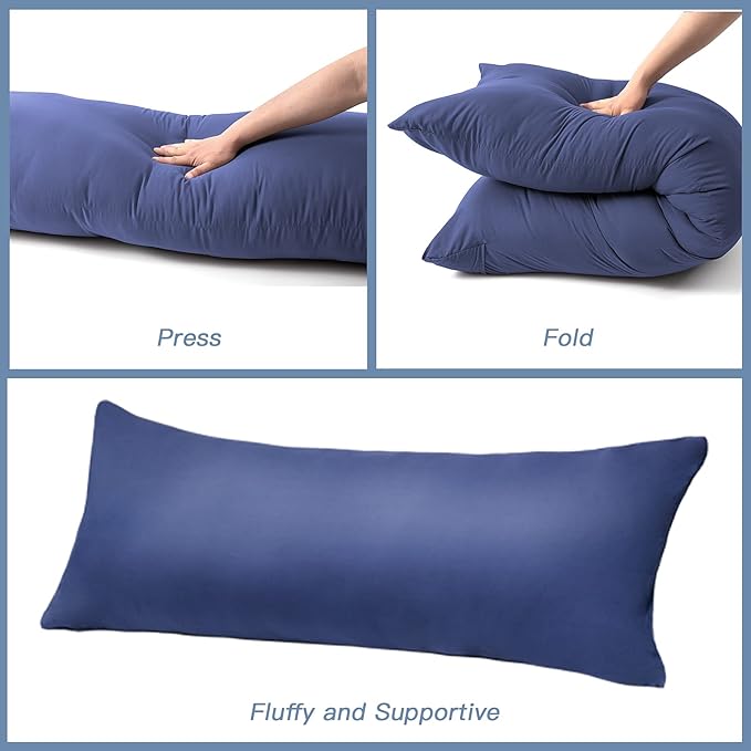 DOWNCOOL Luxury Full Body Pillow Insert - Image 6