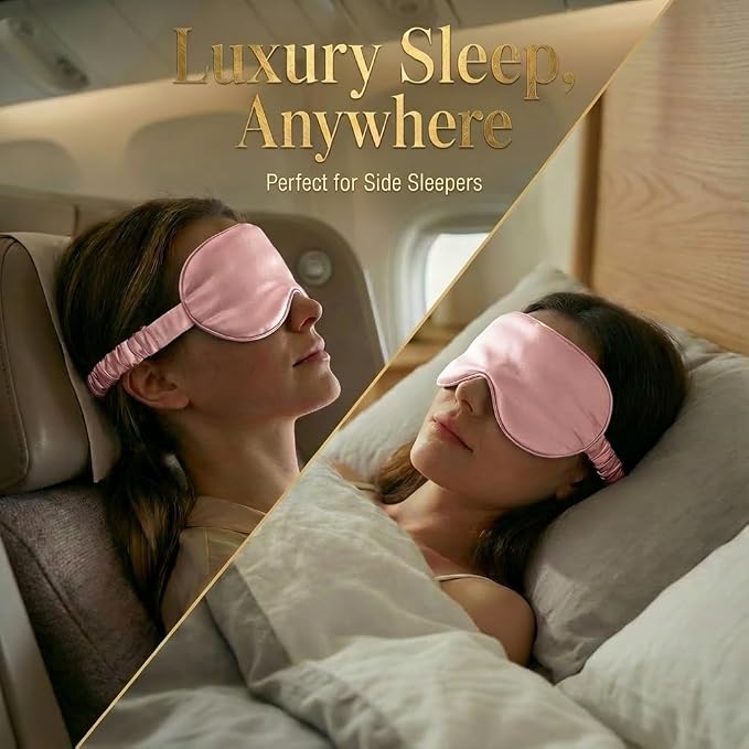 MATASSE 100% Mulberry Silk Sleep Mask 22 Momme Grade 6A - Image 8