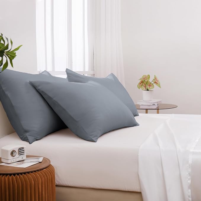 Pillowcases King 4 Pack, 20x36 Pillow Cases - Image 2