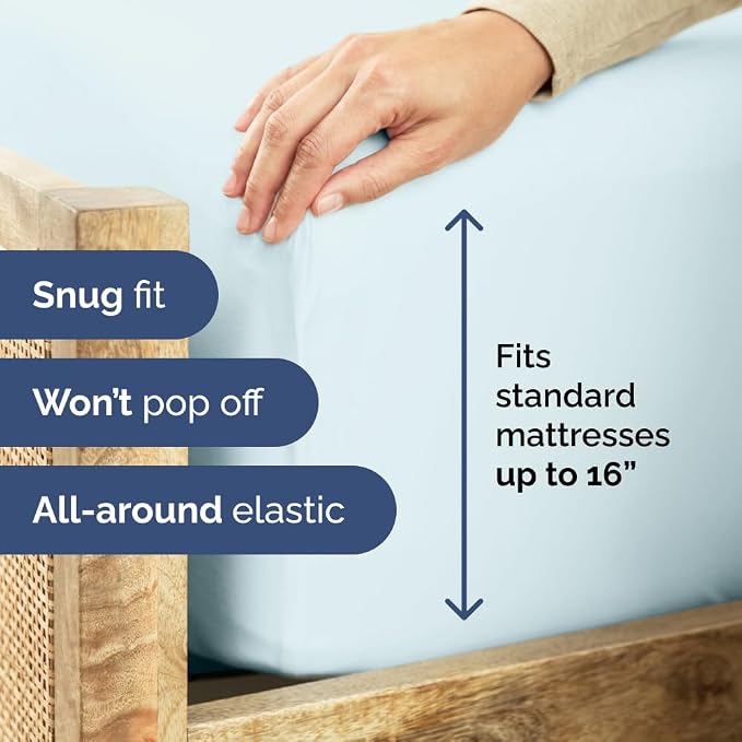 Twin XL Fitted Bed Sheet - Image 3