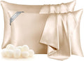 THXSILK Set of 2 Mulberry Silk Pillowcases by THXSILK