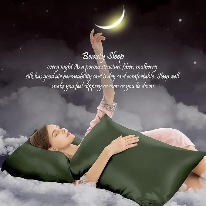 Silk Body Pillow Cover Pillow Pillowcase Soft Body Pillow Cover Pillow Case - Image 7