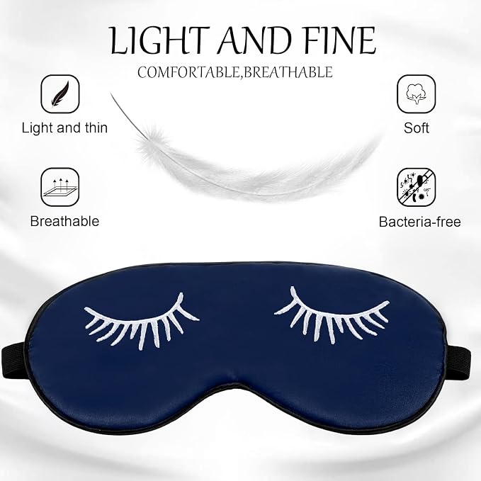 8 Pieces Funny Sleep Mask Silk Eye Mask - Image 3