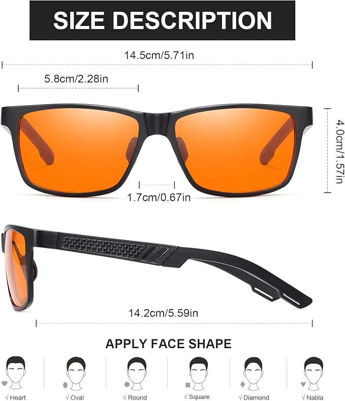 Okany Blue Light Blocking Glasses Gaming Computer Glasses Powerful Professional - Image 2