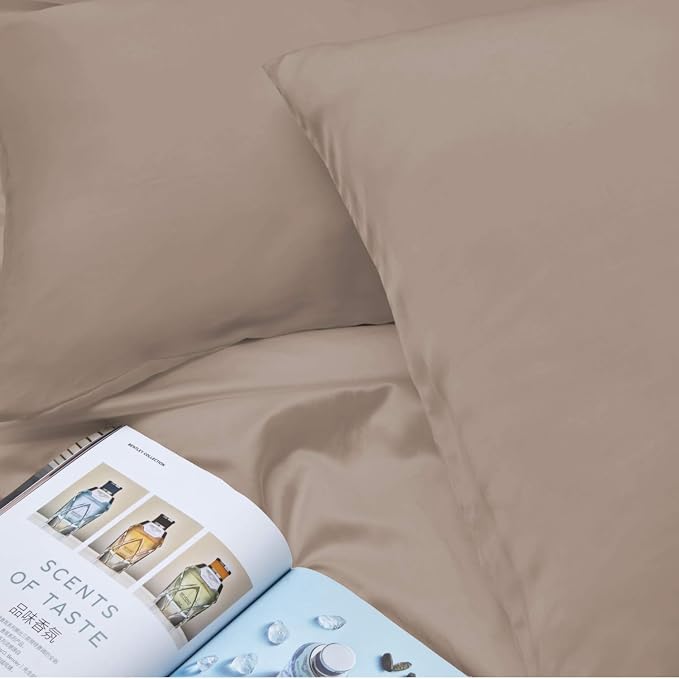 INSSL Mulberry Silk Pillowcase for Hair and Skin Health, Natural Silk Pillow - Image 6