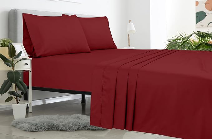 Royale Linens King Cal Flat Sheet - Image 2