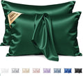 Silk Pillow Cases 2 Pack Standard Size Mulberry Silk Pillowcase Set of 2 by BRINGYOUTHEBEST