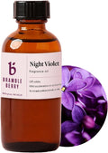 Bramble Berry Night Violet Fragrance Oil 2 oz | Dark Floral & Powdery Musk Scent by BrambleBerry