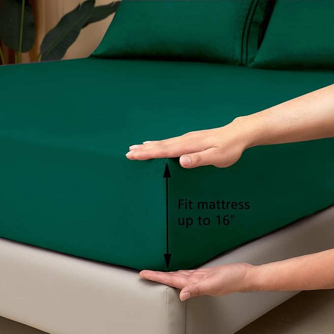 Mejoroom Queen Size Sheet Set - Image 3