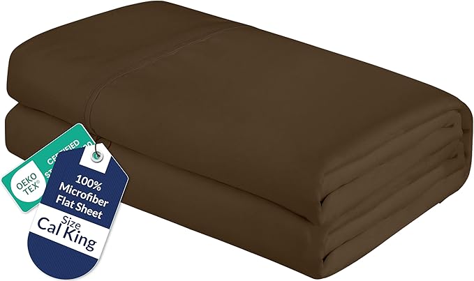 Royale Linens California King Flat Sheet by ROYALELINENS