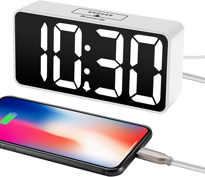 DreamSky Small Digital Alarm Clock - Image 4