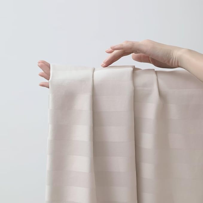 2-Pack Cotton Queen Flat Sheet Only, 600 Thread Count 100% Egyptian Cotton Top - Image 4