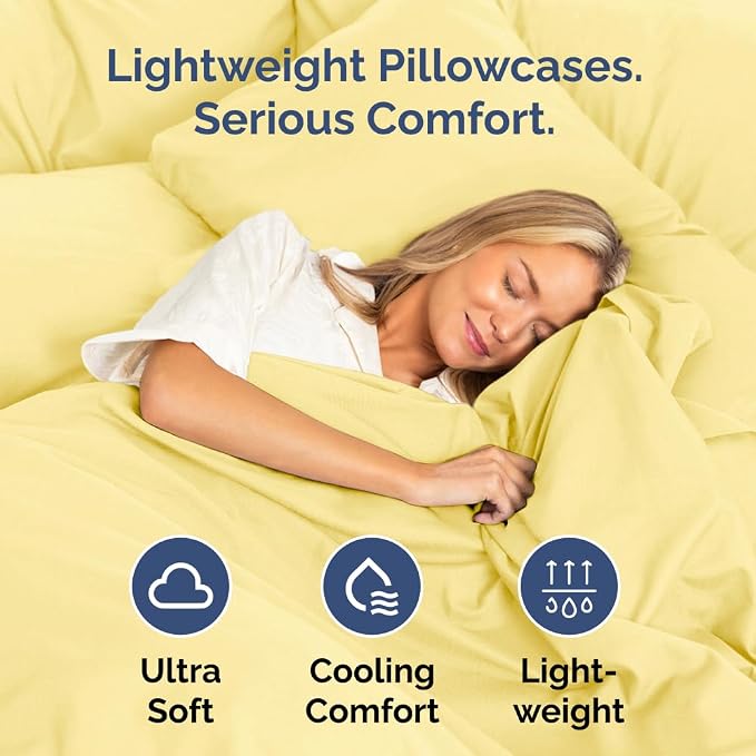 Body Pillowcases Set of 4-20x54 Long Body Pillow Case - Image 3
