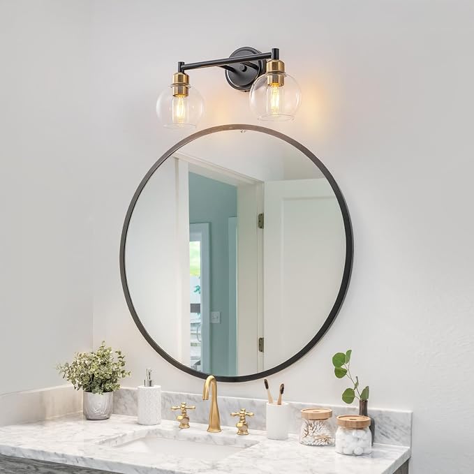 Bathroom Light Fixtures, 2-Light Modern Bathroom Vanity Light, Adjustable - Image 5