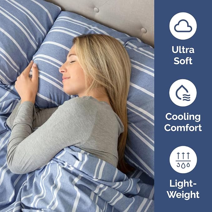 Body Pillowcases Set of 2-20x54 Long Body Pillow Case - Image 3