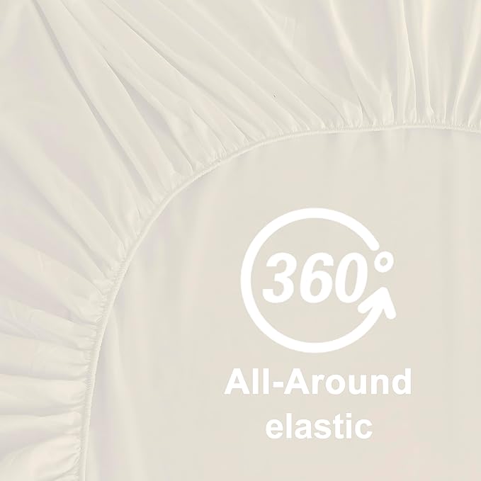 Hotella 100% Microfiber 39"x80" Twin XL Fitted Sheet Only, Hotel Quality Stay - Image 5