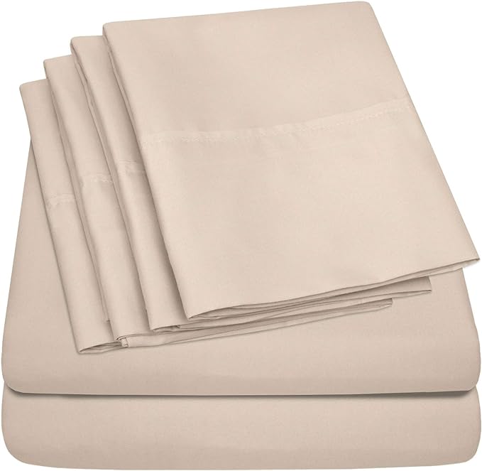 Sweet Home Collection 6 Piece 1500 Supreme Collection Brushed Microfiber Deep by SweetHomeCollection