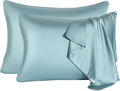 2 Pcs Mulberry Silk Pillowcase for Hair and Skin, Cooling Silk Pillow Case by SIYUAN
