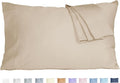 Pillow Cases, King Size Cotton Percale Weave Pillowcases, Pre-Shrunk Breathable by HOMTEC