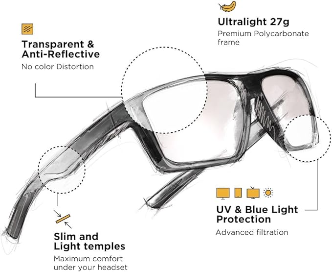 Horus X • Blue Light Glasses Men Women | Blue Light Blocking Glasses - Image 2