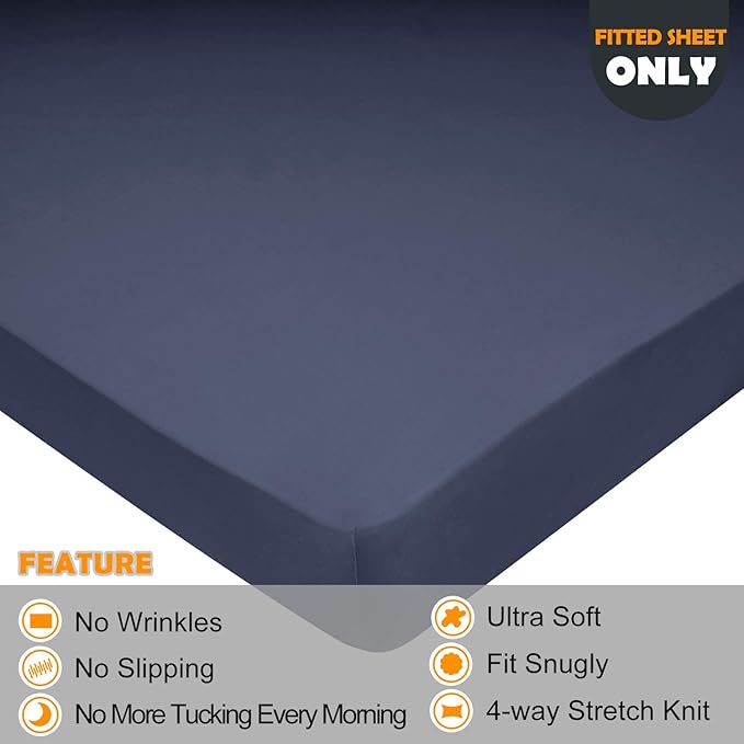 King Size Fitted Sheet Only - Image 2