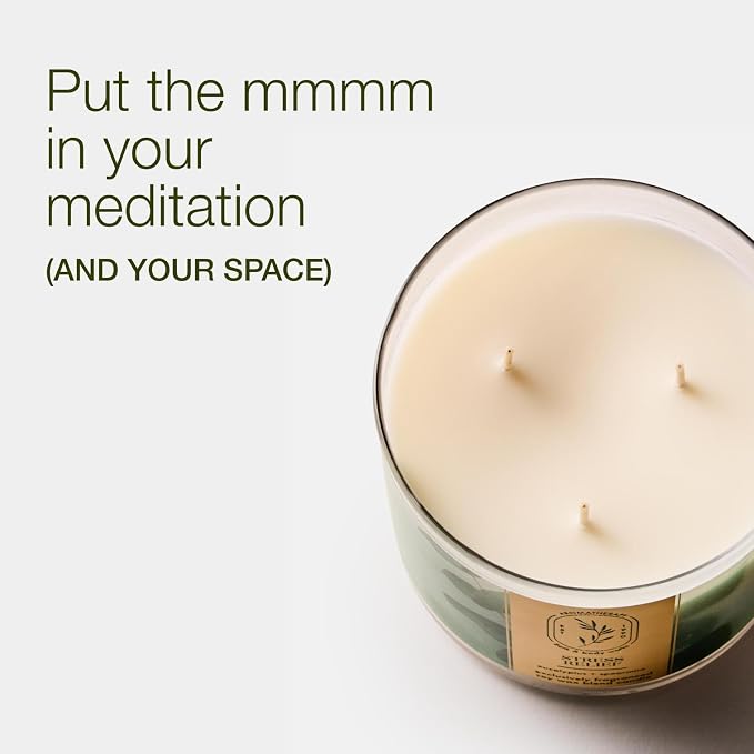 Bath & Body Works Eucalyptus Spearmint 3-Wick Candle - Image 2